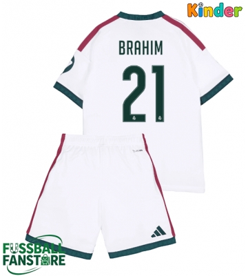 Real Madrid Brahim Diaz #21 Replik Heimtrikot Kinder 2026-27 Kurzarm (+ Kurze Hosen)